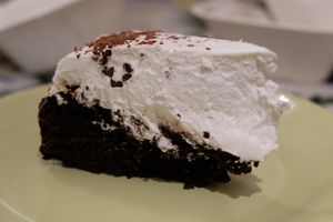 Chocolate Cake at LYR Speciality Coffee and Food in Pecs