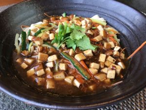 炸酱面 zhajiang noodles at Lian Hua Yang Xin Yuan in Zhoushan