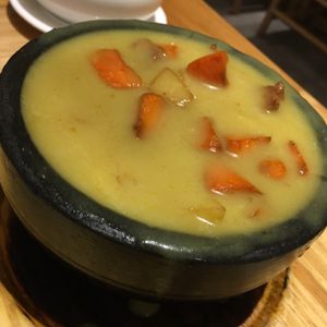 石锅吉块 potato curry (not spicy) at Zǎozǐ Shù - Vegetarian Life Style in Zhoushan