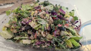 Vegan Cesar salad at Ugrean in Orlando