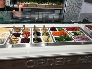toppings for salad - many great options at Ugrean in Orlando