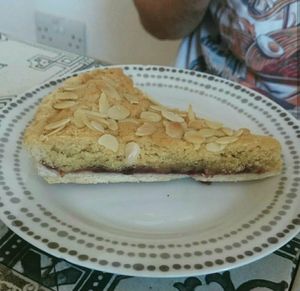 Bakewell tart at The Peppercorn in Huddersfield