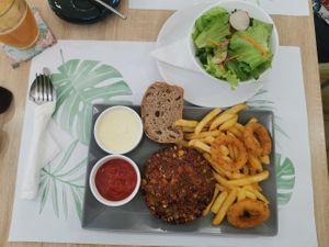 Burger at Vege & Vegan  in Novi Sad