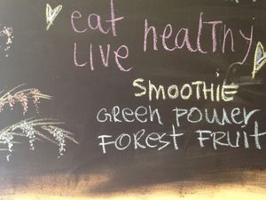 Positive afirmation of the day at Vege & Vegan  in Novi Sad