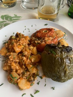   at Talos Restaurant in Crete