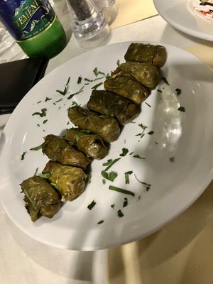 Dolmadakia  at Talos Restaurant in Crete