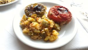 Gemista at Talos Restaurant in Crete