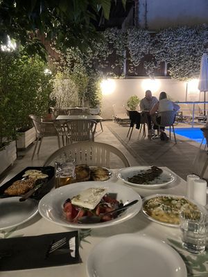   at Talos Restaurant in Crete