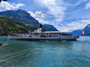 View at Seeterrasse in Brunnen