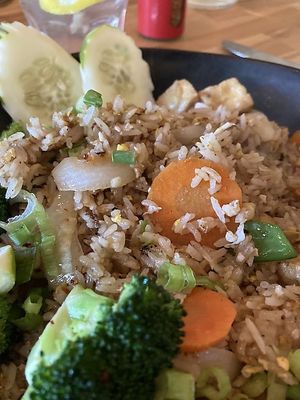 Fried rice  at Kachai Thai Kitchen in Poulsbo