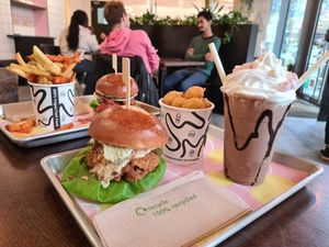 Healthy af at The Vurger Co - Richmix Square in East London