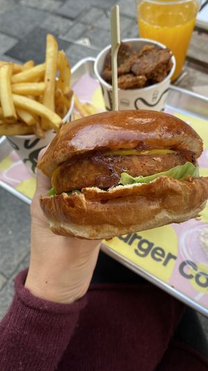 Auburger at The Vurger Co - Richmix Square in East London