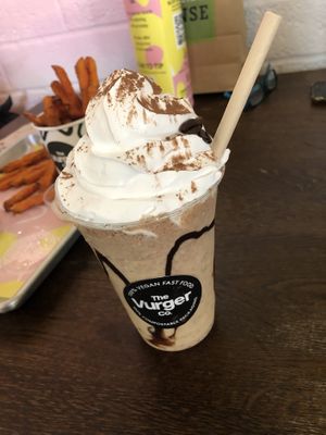 Tiramisu shake  at The Vurger Co - Richmix Square in East London