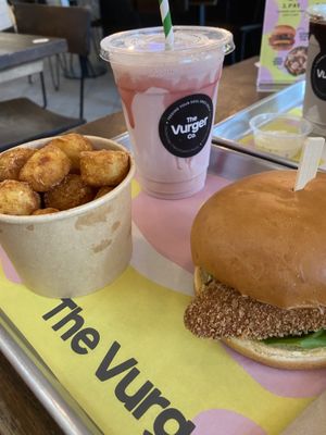  at The Vurger Co - Richmix Square in East London