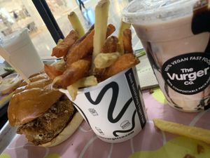   at The Vurger Co - Richmix Square in East London