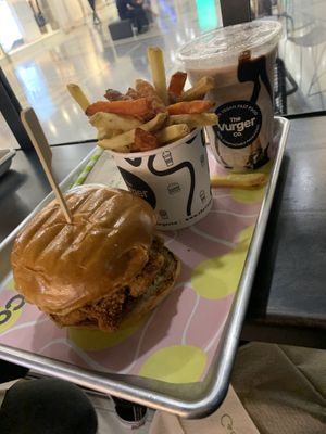   at The Vurger Co - Richmix Square in East London