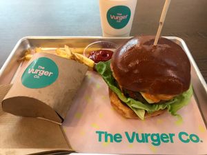 Mmmm.... Vurger  at The Vurger Co - Richmix Square in East London