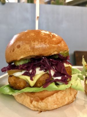 Auburger  at The Vurger Co - Richmix Square in East London