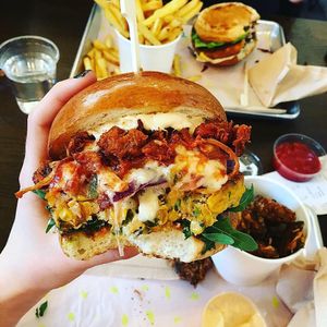 The big mex  at The Vurger Co - Richmix Square in East London