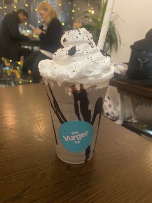 Oreo shake  at The Vurger Co - Richmix Square in East London