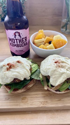 Crab cake Benedict   at Pure Kitchen in Tampa