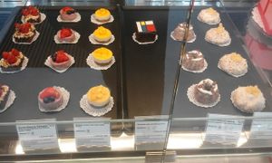 all vegan cakes on this photo at More Pastry in Delft