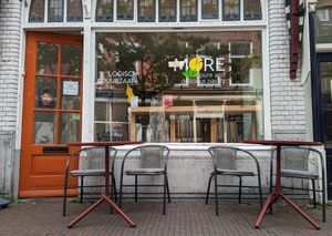 exterior at More Pastry in Delft