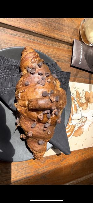 Mocha croissant  at Anne&Max in Arnhem