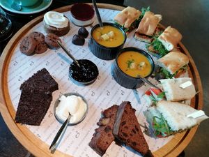 The vegan high tea at Anne&Max in Arnhem