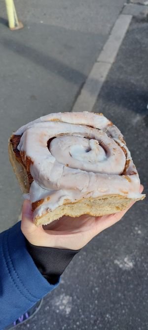 Cinnamon swirl at Pom Kitchen - Sharrow in Sheffield