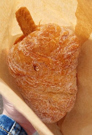 Biscoff cruffin at Pom Kitchen - Sharrow in Sheffield