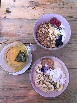breakfast bowls at Pom Kitchen - Sharrow in Sheffield