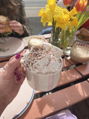 Marshmallow mocha x  at Pom Kitchen - Sharrow in Sheffield
