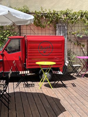   at Bagus Kafé in Hyeres