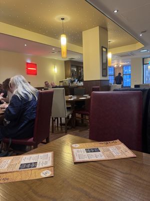 Inside  at Maveli Restaurant and Bar in Sheffield
