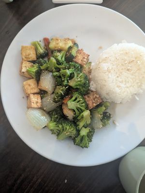 Hibachi something, delicious. at Nami Sushi in Davis