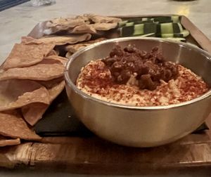 Hummus  at Beverly on Main in Scottsdale