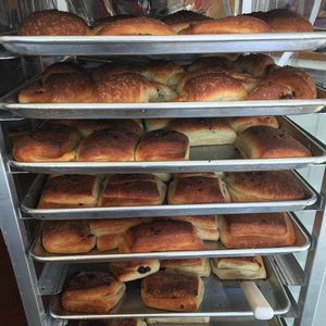 Vegan croissants at Eureka Compass Vegan Food in St Paul