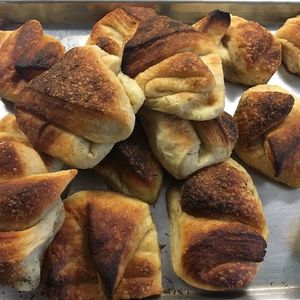 Vegan croissants at Eureka Compass Vegan Food in St Paul