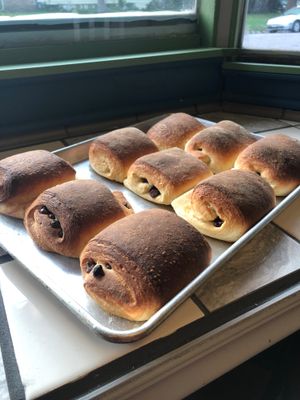 Chocolate Croissants at Eureka Compass Vegan Food in St Paul