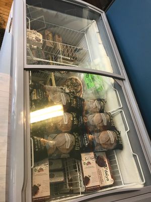 Frozen items too! at Eureka Compass Vegan Food in St Paul