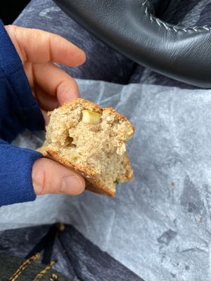 Scone at Eureka Compass Vegan Food in St Paul