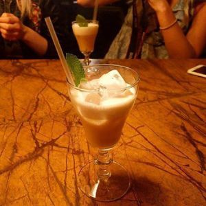 Vegan Baileys on food tour at Vegan Dublin Food Tour in Dublin