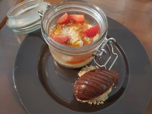 Vegan desserts on food tour at Vegan Dublin Food Tour in Dublin