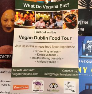 Spotted on our tour   at Vegan Dublin Food Tour in Dublin