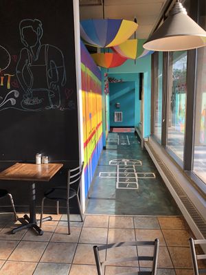 Delightful decor, kid friendly   at Fresh & Sweet in Regina