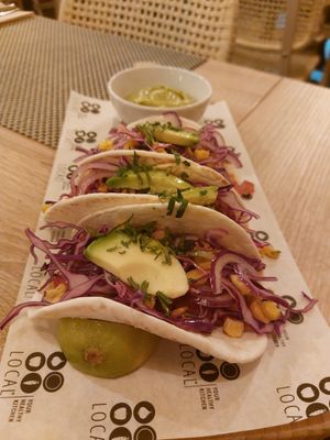 Tacos de jaca at Local - Your Healthy Kitchen in Cascais