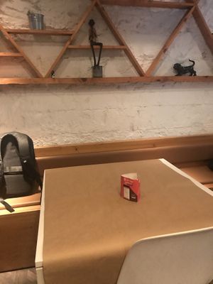 Confortable table and sitting  at Healthy Feast in Kuwait City