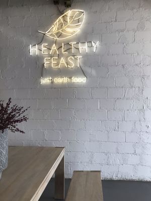 Interior at Healthy Feast in Kuwait City