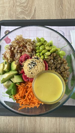   at green & protein in Pristina